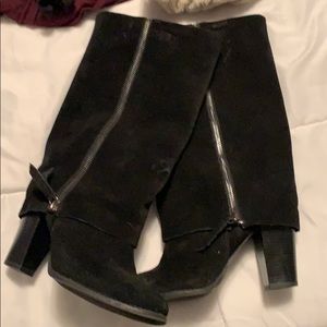 Black INC suede boots